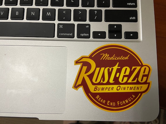 Rust-eze (Cars) Sticker for Sale by Willba
