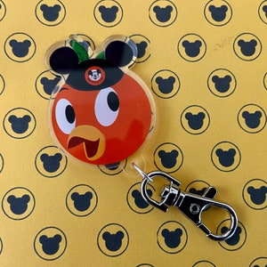 Orange Bird - 2 inch  Disney Inspired KeyChain