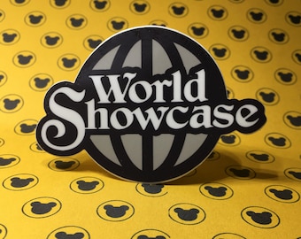 World Showcase - EPCOT Geïnspireerd - 3" Sticker