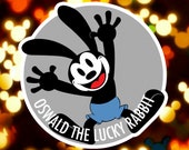 Oswald the Lucky Rabbit -  Disney Inspired Passholder Magnet