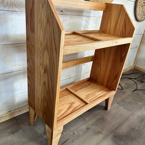 Two Tier Hardwood Vinyl Record Storage Cabinet - Etsy