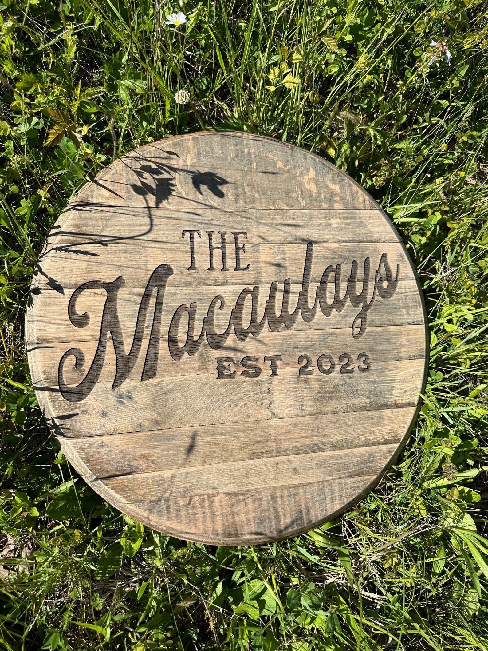 Engraved Etsy Sign