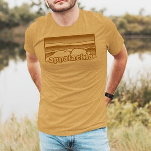 Appalachia Seneca Rocks - Adult T Shirt - West Virginia Appalachia