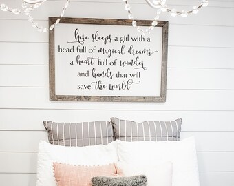 Girls Wall Decor Etsy Girls Wall Decor Etsy