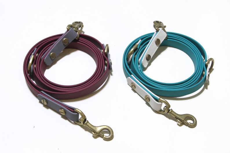 Biothane Leash Set Collar PAWS OF KOW The Jelly Collection