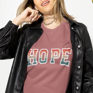 Hope Short T-shirt | Hope Tee | Retro Hope Shirt | Positive T-shirt | Retro T-Shirt | Have Hope | Hope Unisex Shirt  | Retro Hope Tee