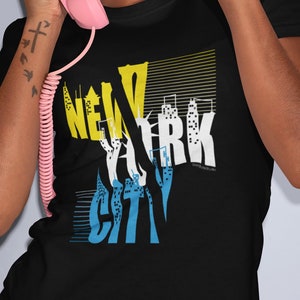 New York City T-Shirt, Retro New York Shirt, Cool New York Shirt, Vintage New York Tee, Gift for Her, Gift for Him, Traveler Tee, NYC Gifts