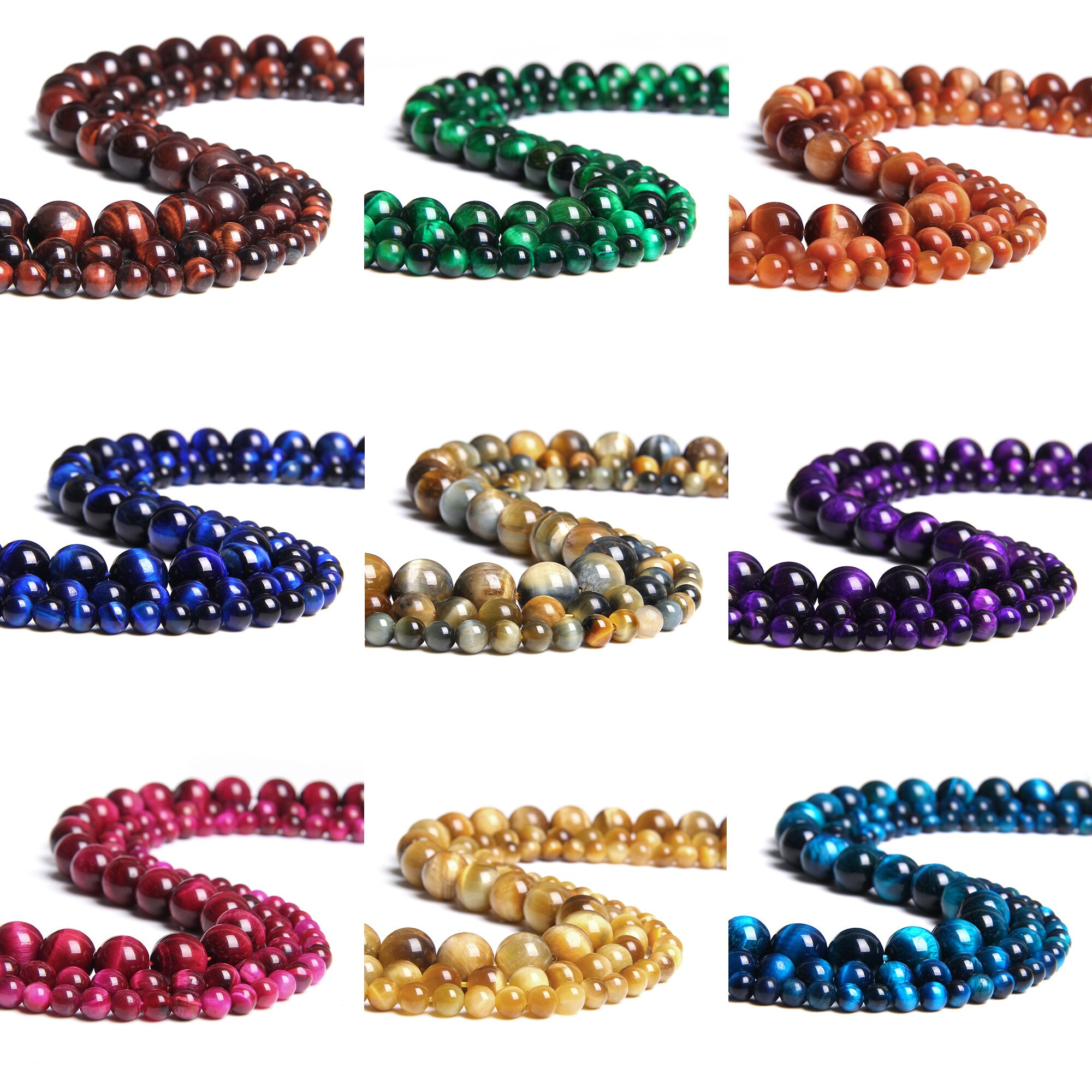 15.5 Tiger Eye Stone Multi Color Polished Gemstone Tiger Etsy