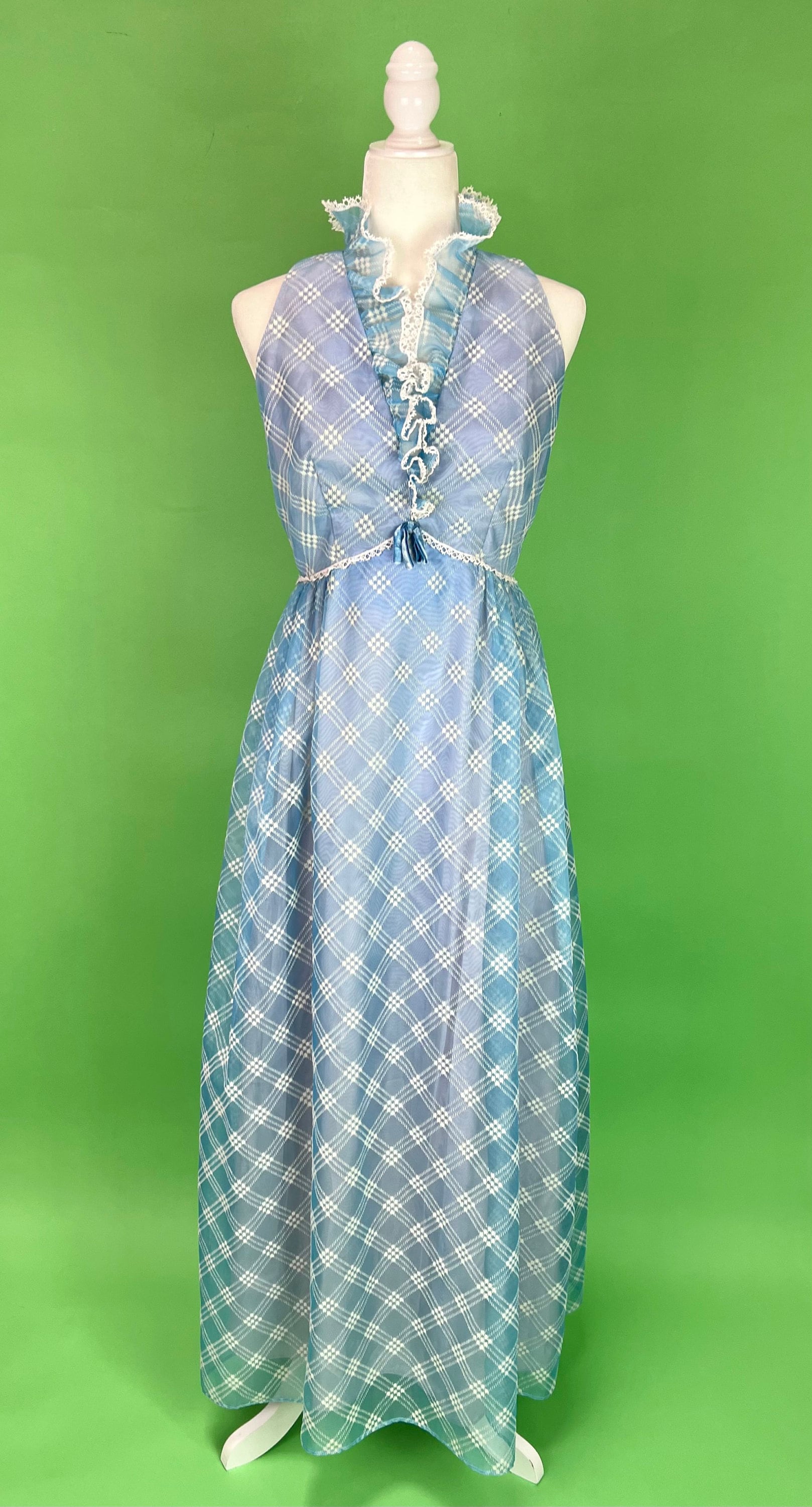 sachin and babi light blue dress Of and pertaining to Gunne Sax, Part I | main image 0