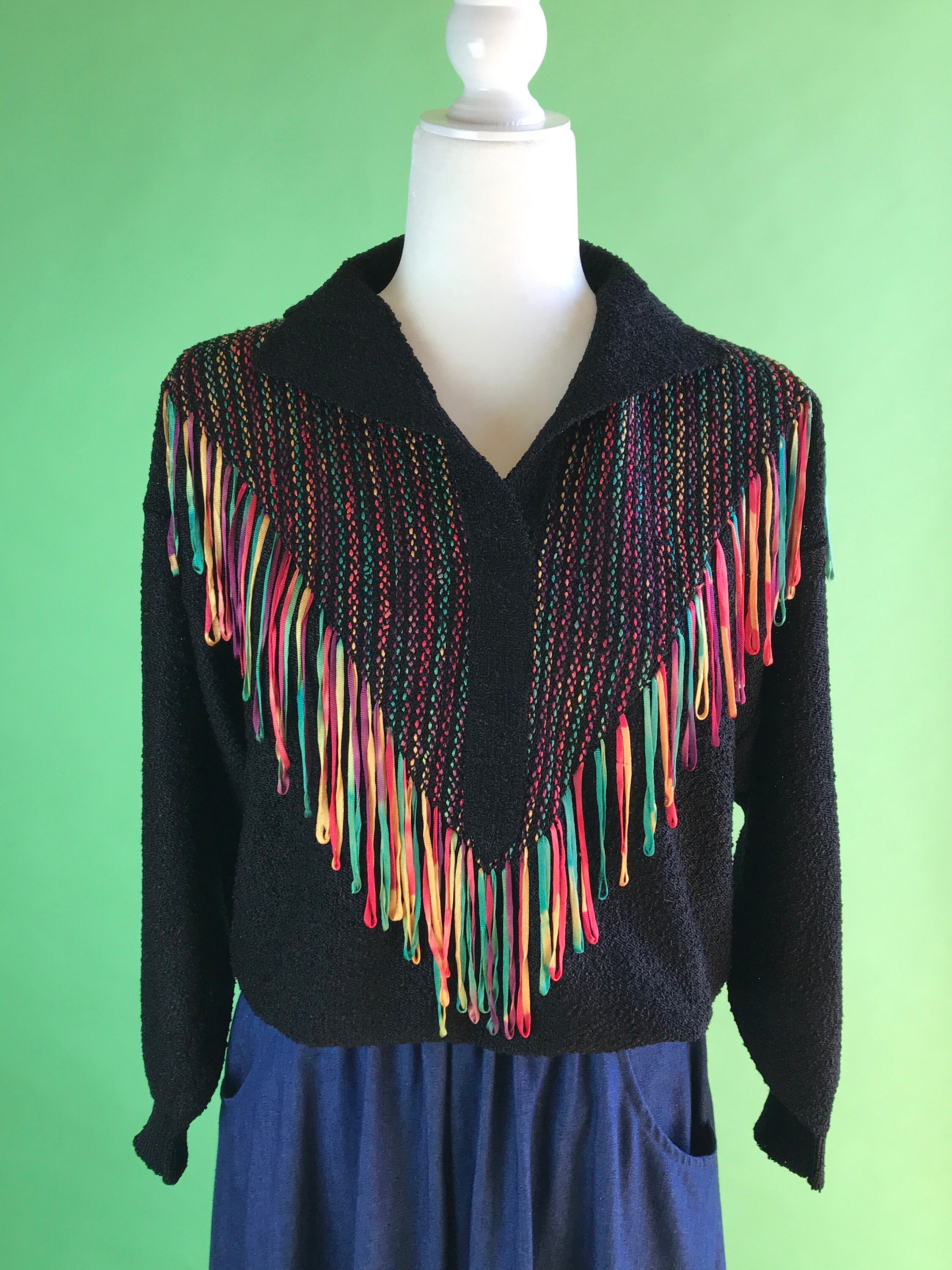 rodeo fringe sweater