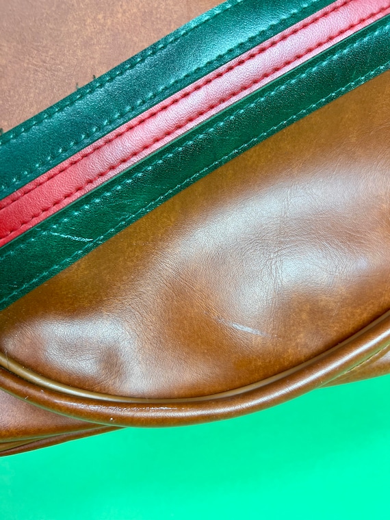 Vintage 70s Brown Tennis Bag | Vintage Tennis Racket Bag | Vintage