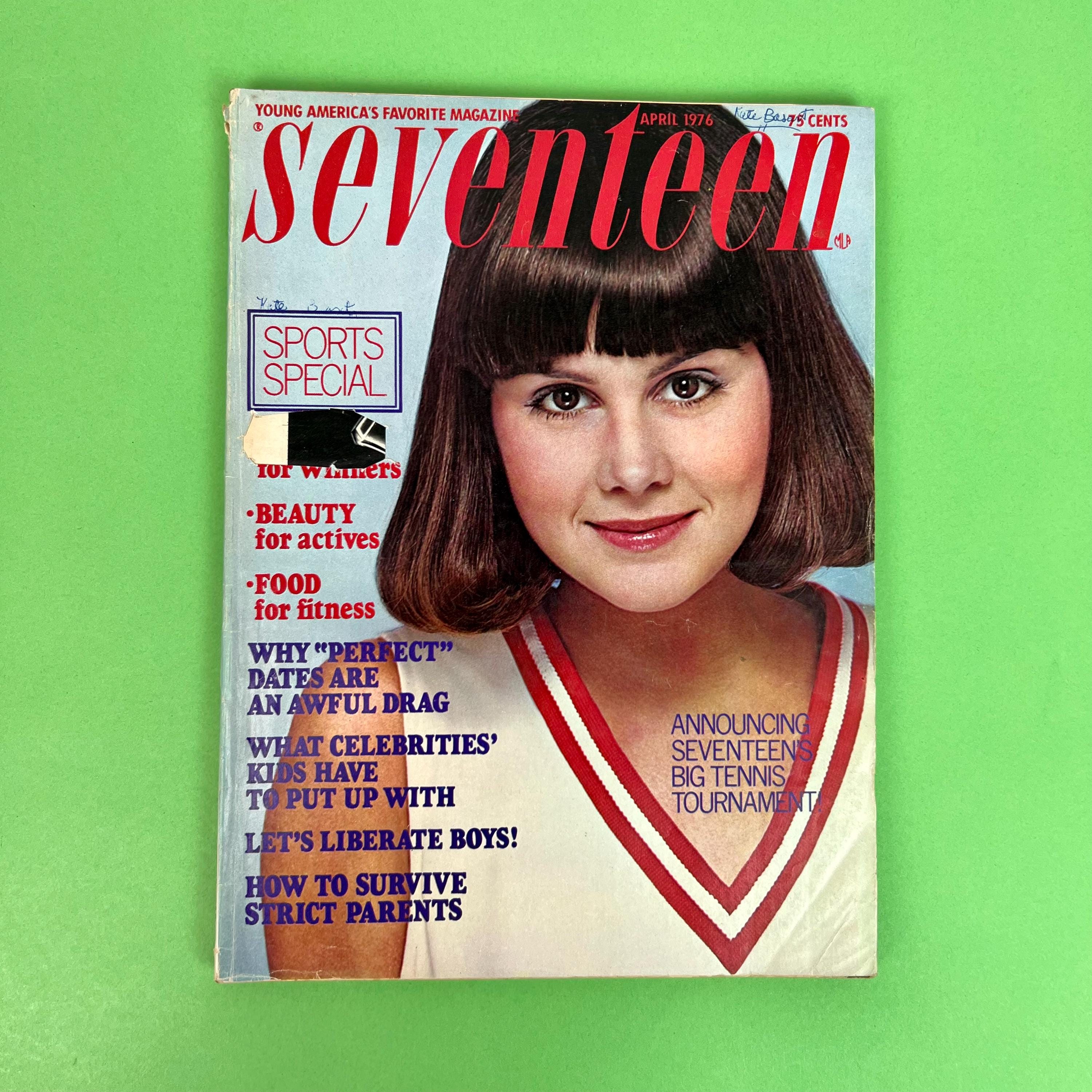 MUST Magazine 7冊 Vintage Seventeen Magazine April 1976 Issue - 70s Teen Fashion