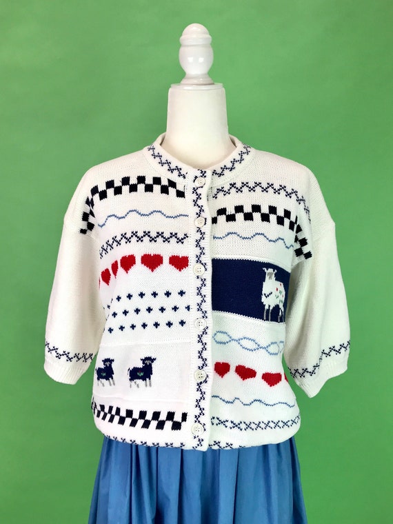 Vintage Farmcore Cardigan Sweater - Size XL | Cott