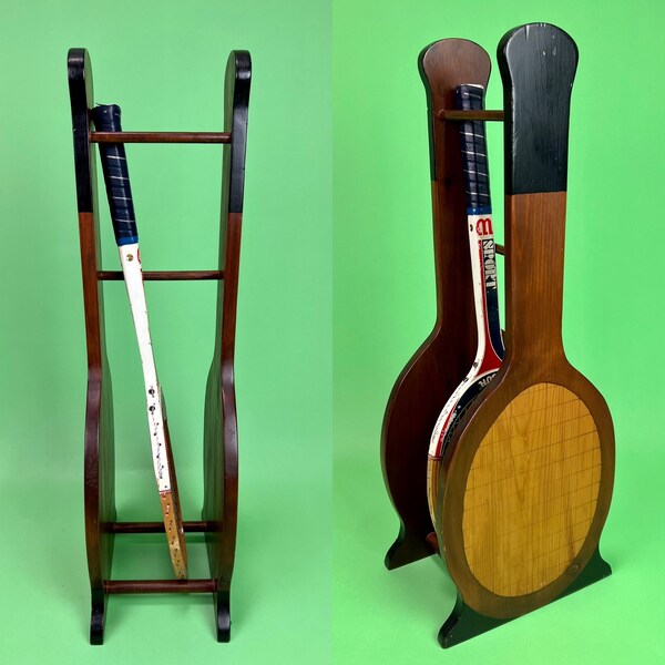 Wooden Tennis Racket - Etsy