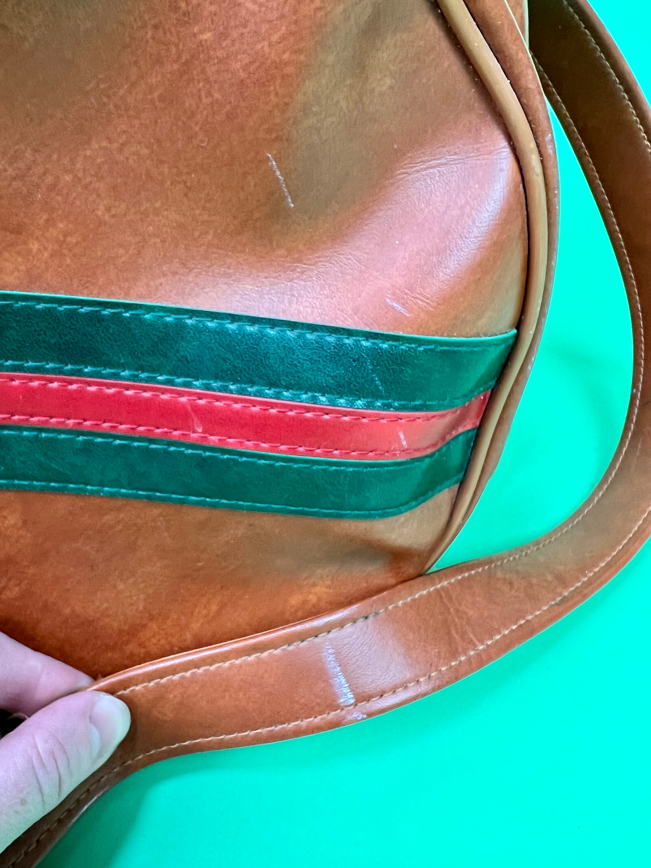 Vintage 70s Brown Tennis Bag | Vintage Tennis Racket Bag | Vintage