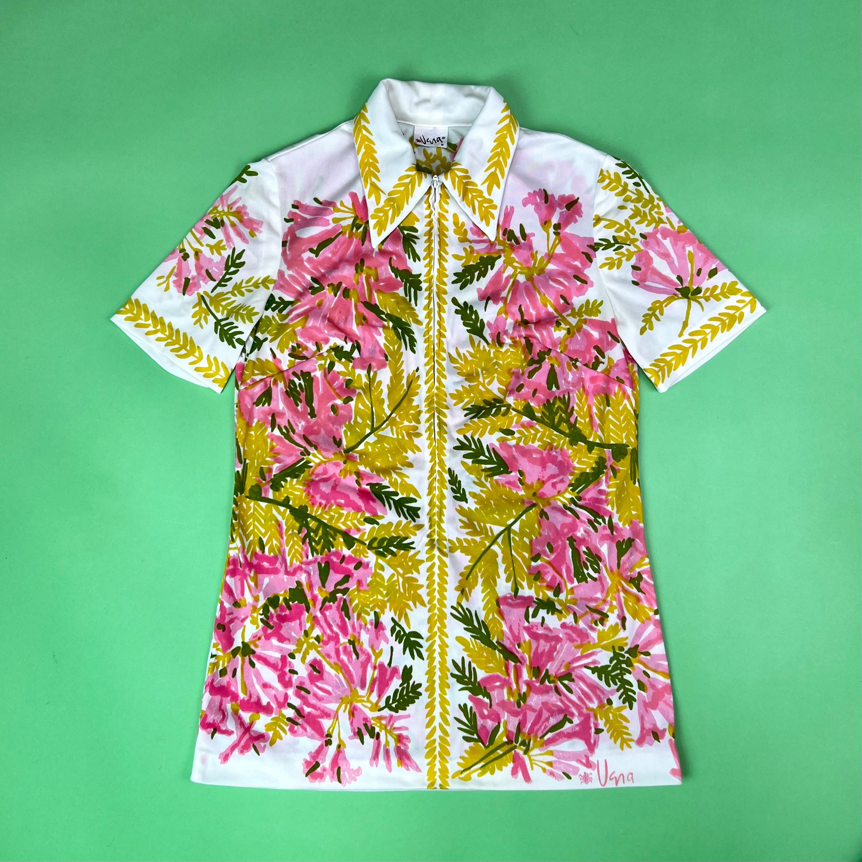 Vera Neumann 70’s シャツ トウモロコシ柄　ビンテージ　L Vera Neumann Shirt - Etsy