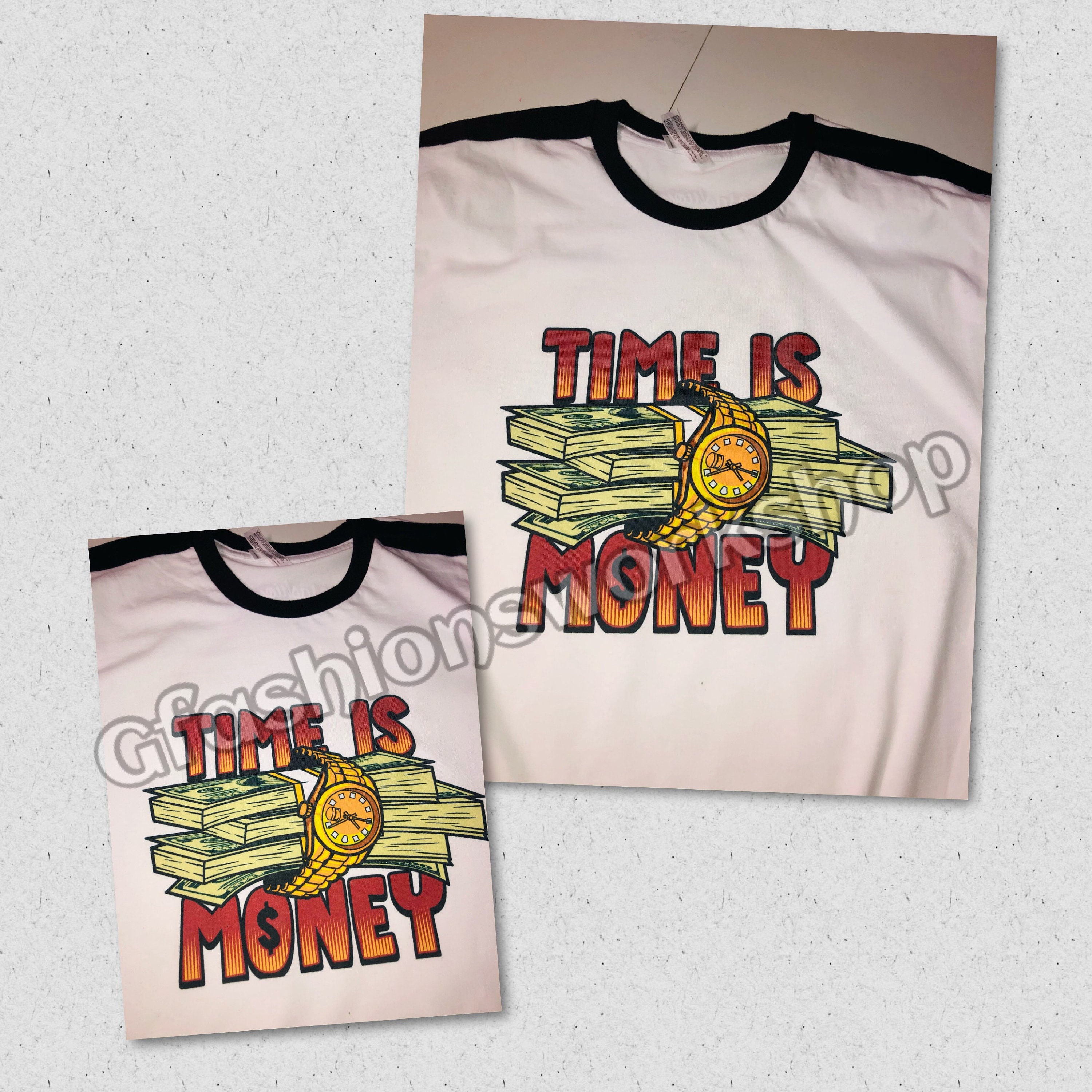 Time is Money Custom Shirt - Etsy UK