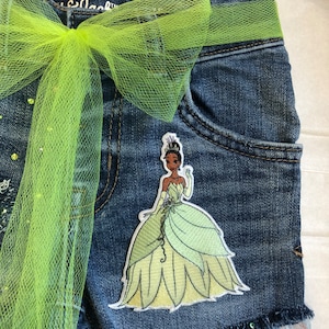 Princess Tiana Jean Shorts image 2