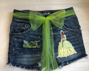 Pantalones cortos princesa Tiana Jean