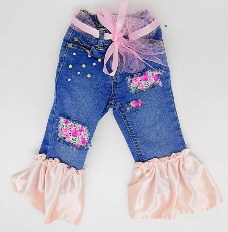 baby ruffle bell bottoms