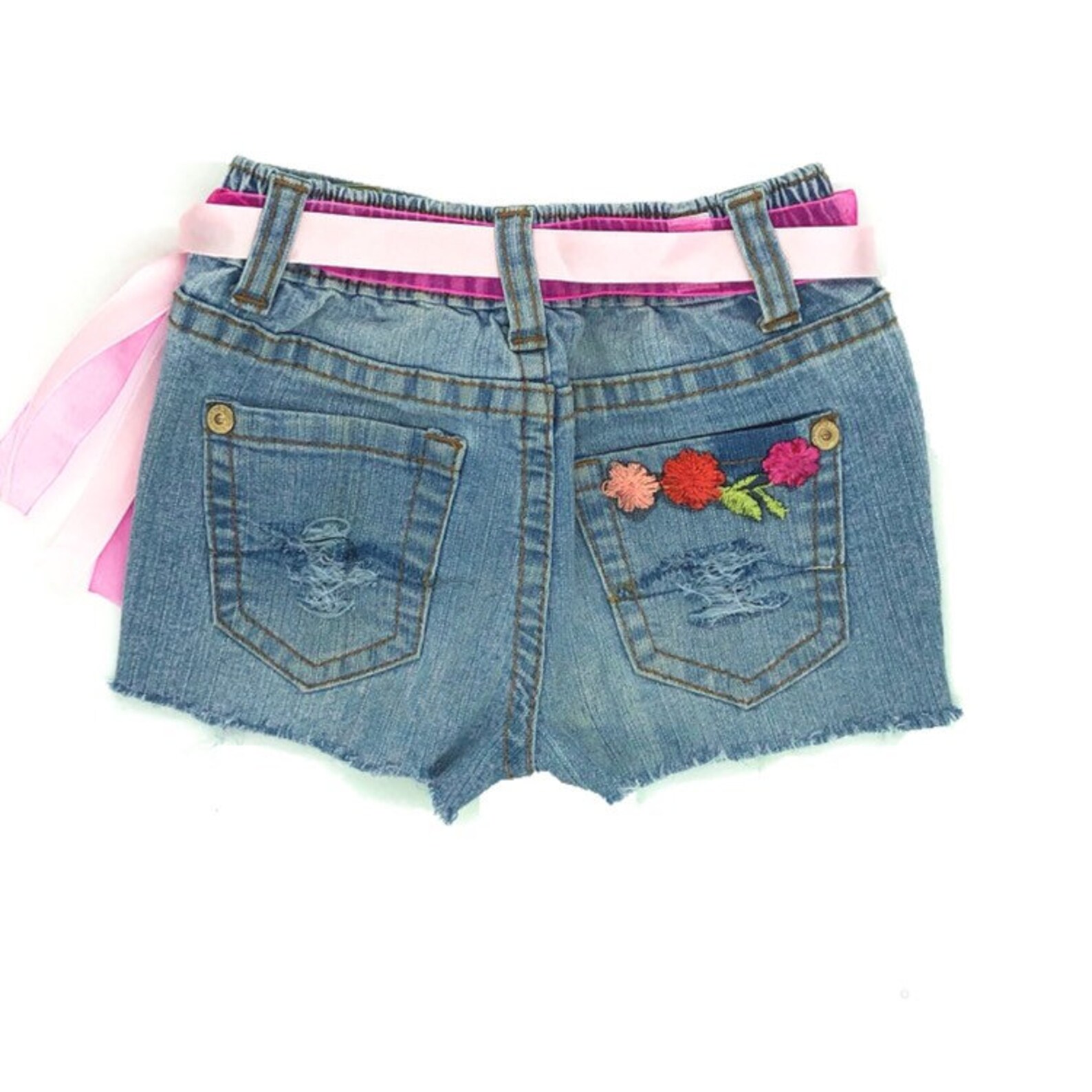 Baby Girl Jean Shorts for Girls Summer Distressed Denim Shorts Etsy