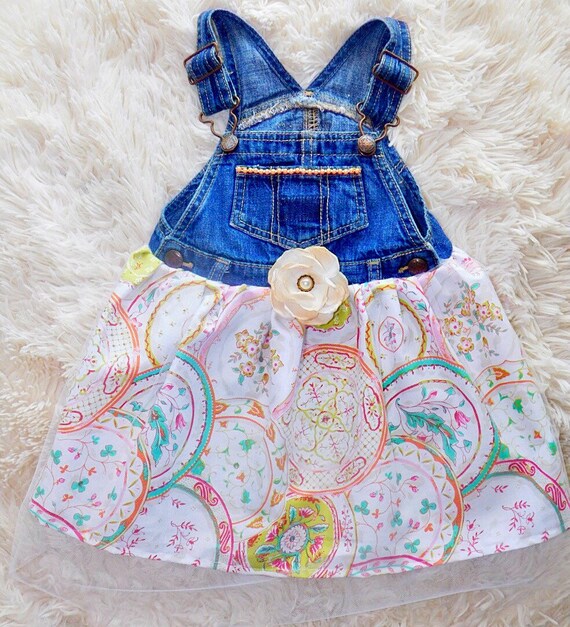 baby denim overall dress