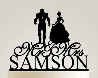 cinderella wedding cake topper