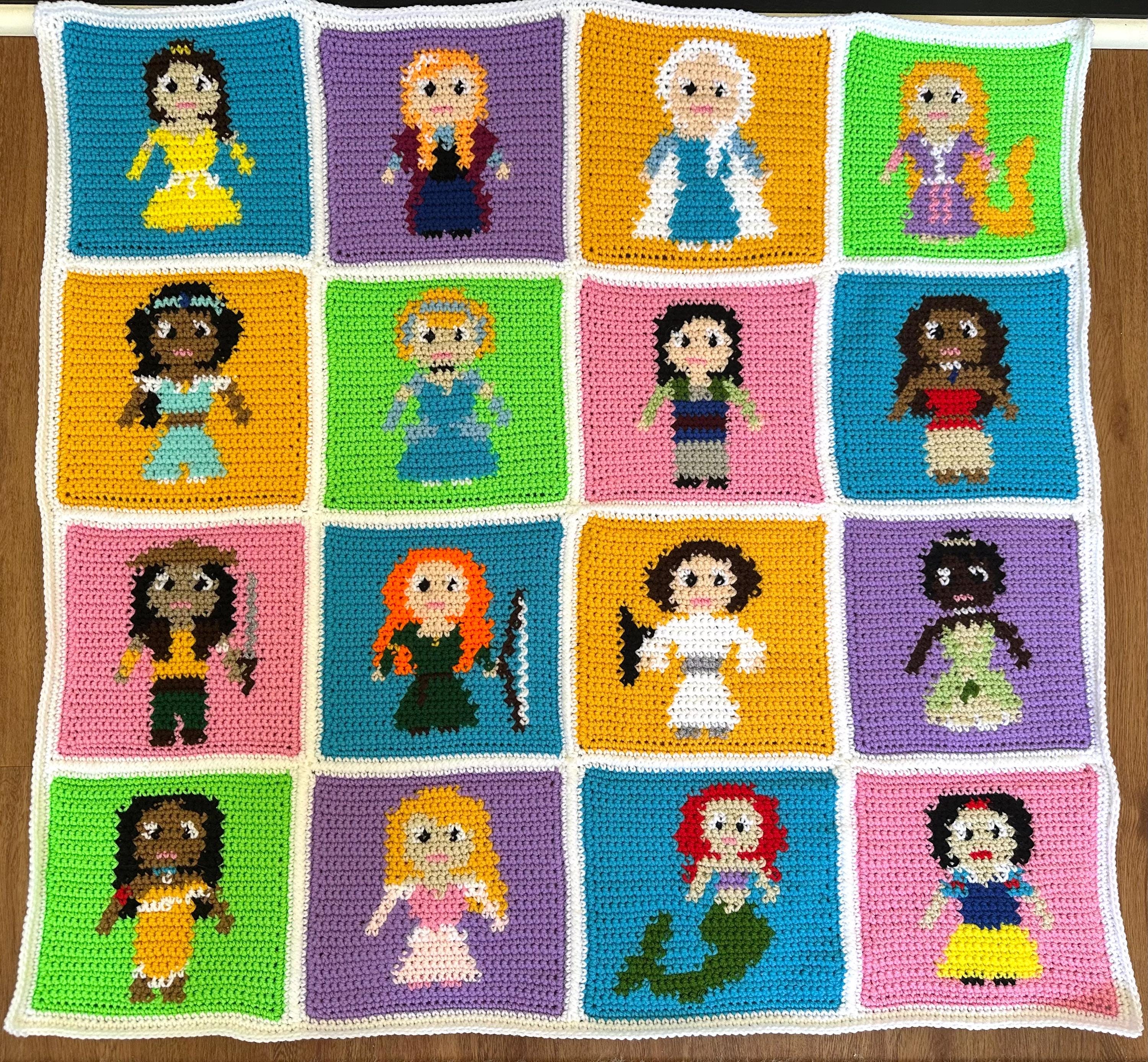 Princess Blanket Pattern Only
