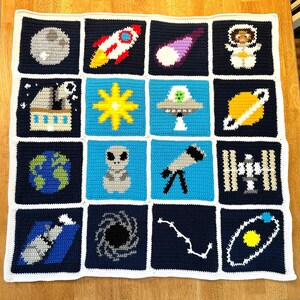 Space Blanket - PATTERN ONLY