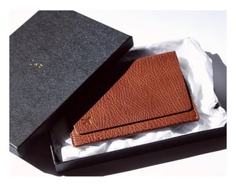 Soporte de pasaporte de cuero / Estuche de pasaporte marrón / Billetera de viaje hecha a mano / Cubierta de pasaporte de cuero / Bolsa de pasaporte / Elementos esenciales de viaje