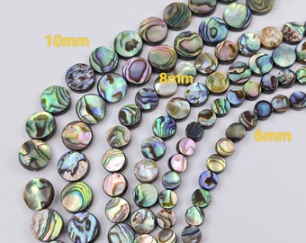 Silverly Orecchini A Goccia In Argento 925 Con Abalone Paua Naturale - Ipoallergenici, Regalo Con Panno Lucidante, Forma Pera