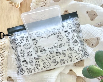 Baby Wipes Holder,  Wet Wipes Pouch, Wipes Dispenser Container, Wipes Case Cover, Baby Shower Gift, Wipouch, Mom Gift Must Have