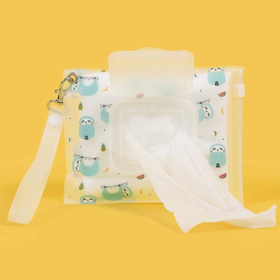 Wet Wipes Mini Pouch Baby Travel Mini Wipe Case Mini Wet Etsy