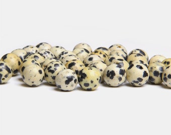 Chunky Nugget 12mms ~ 24 beads total in this set Dalmatian Jasper Beads