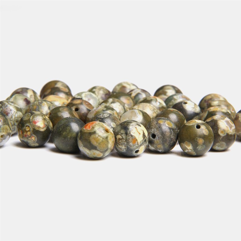 Natural old polar jade stone beads jewelry making green Jasper gemstone loose stone beads green round jade beads jewelry making 6-12mm stone