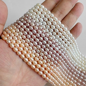 Genuine Small Pearl Beads,Fresh Water Pearl,Luster White Pearl,Natural Fresh Water Pearl Beads,Loose Wedding Pearl Jewelry,Fine Pearl Beads