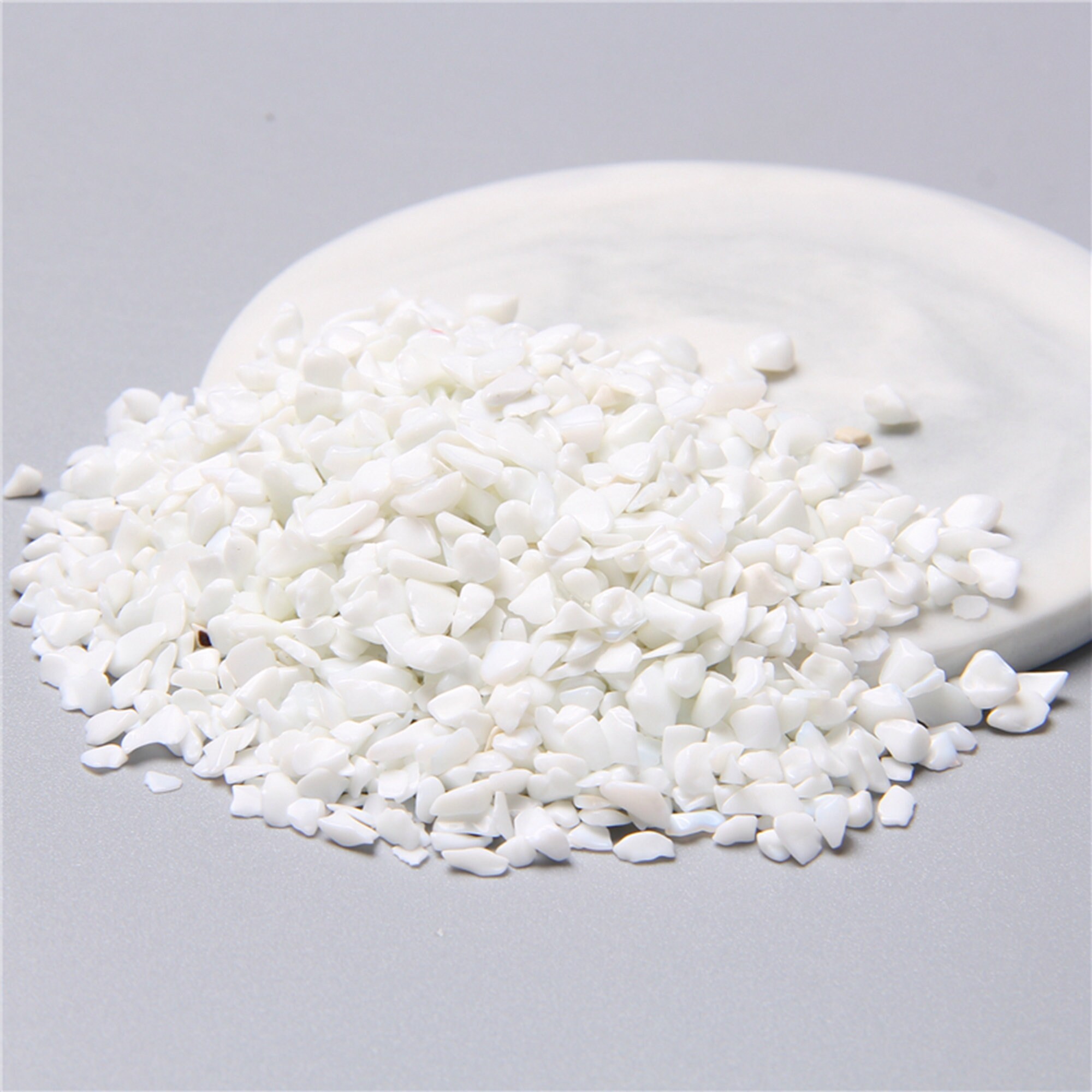 100G Natural White Marble Gemstone Chips Rock Chips Tiny White Etsy UK