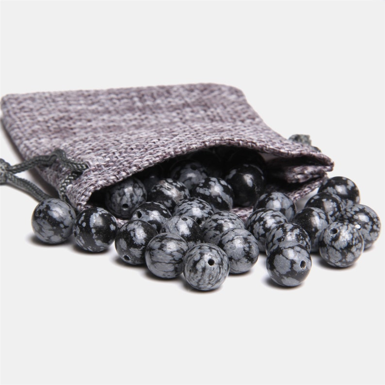 Snowflake jasper snow jasper Natural Black Stone White Snow Etsy