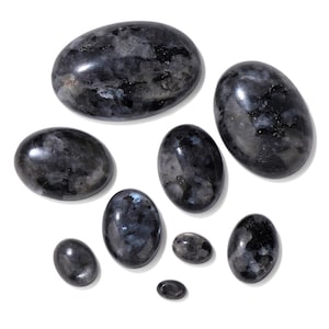 5 Stück 6 mm 10 mm 14 mm 18 mm 25 mm Naturstein Oval Cabochon Cabochon, polierte Cabochons für Schmuck Edelstein Charme, ovale Cabochon Partien Bild 15