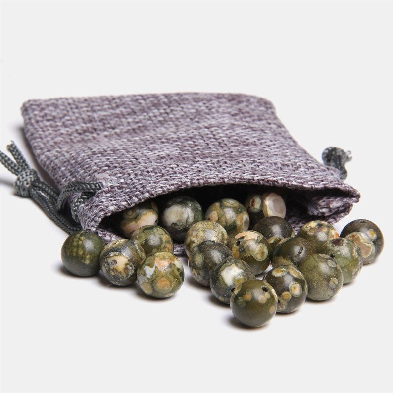 Natural old polar jade stone beads jewelry making green Jasper gemstone loose stone beads green round jade beads jewelry making 6-12mm stone