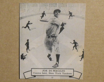 1937 O-Pee-Chee Baseball #118 Joe DiMaggio (New York Yankees) RP