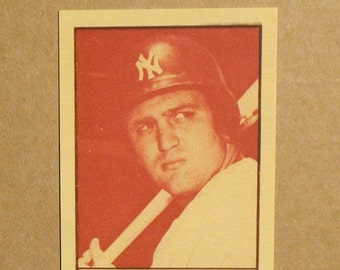 1971 Milk Duds Baseball #5c Thurman Munson [] New York Yankees (RP)