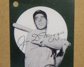 1951 DiMaggio Shoes (Hang Tag) Joe DiMaggio {} New York Yankees (RP)