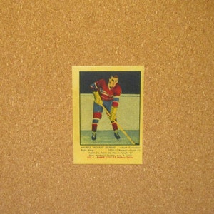 1951/52 Parkhurst Hockey #4 Maurice Rocket Richard [] Montreal Canadiens (RC) RP