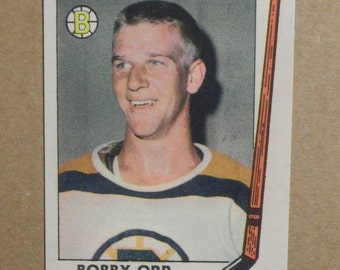 1969/70 O-Pee-Chee Hockey #24 Bobby Orr [] Boston Bruins (RP)