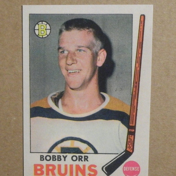 1969/70 O-PEE-CHEE Hockey #24 Bobby Orr [] Boston Bruins (RP)