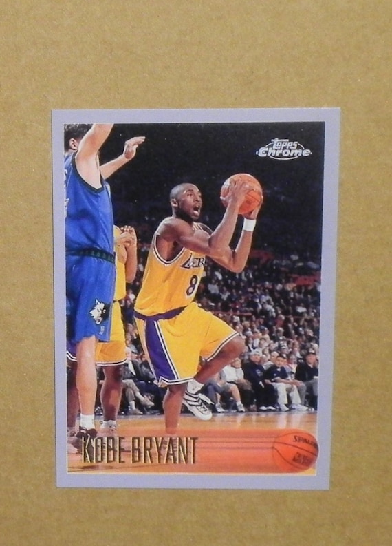 1996 topps chrome kobe bryant