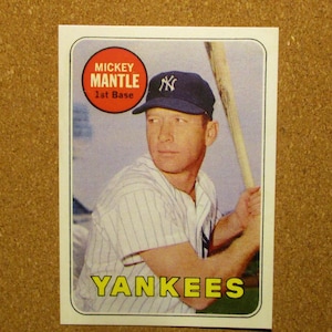 Manteau Mickey T Baseball # 500 1969 [] Yankees de New York (WL) RP