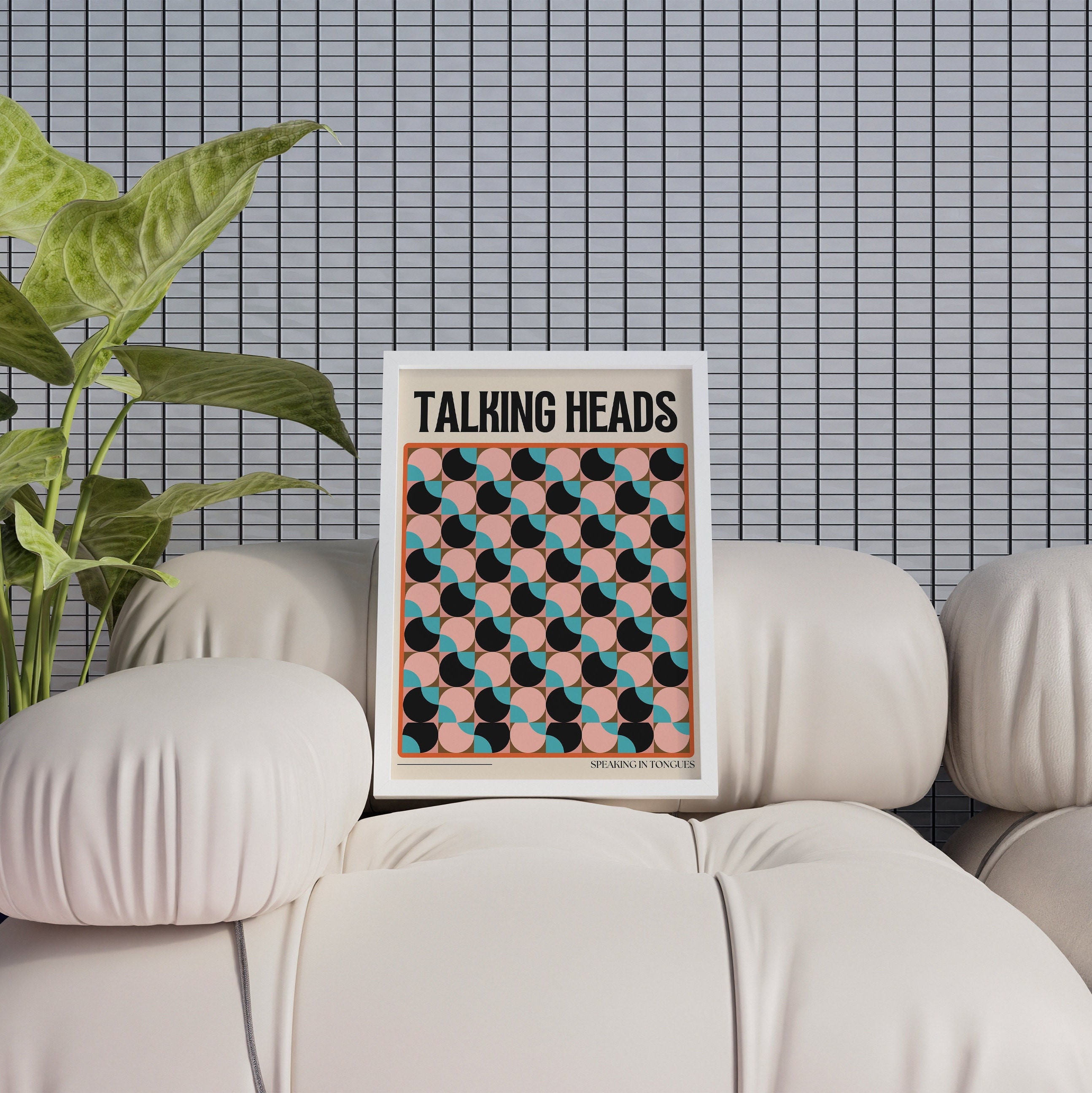 Discover Talking Heads Music Poster