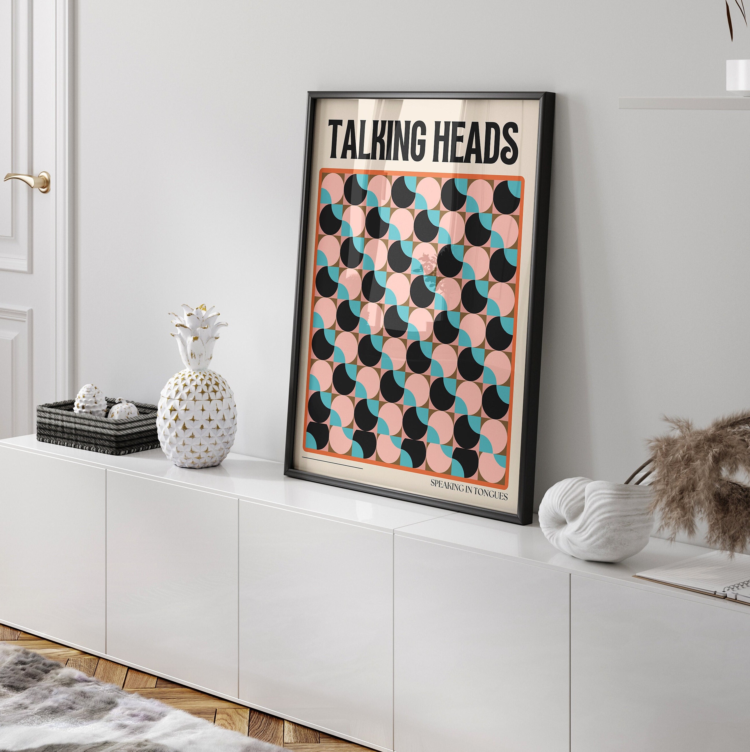 Discover Talking Heads Music Poster